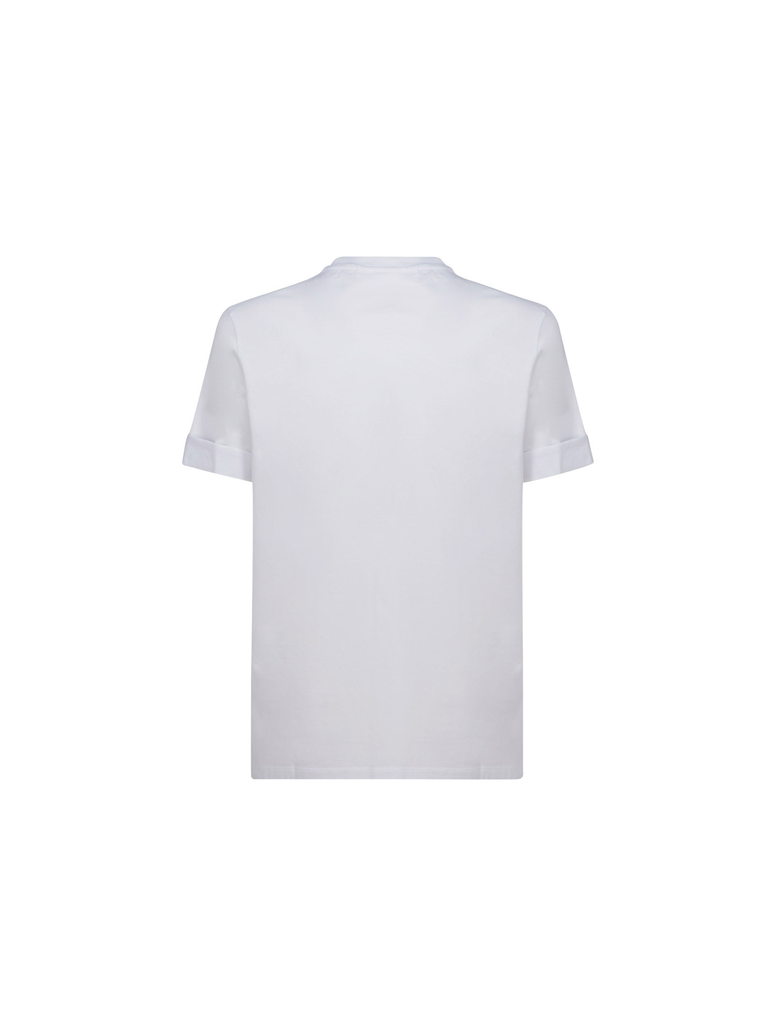 Neil Barrett Item O-neck Short-sleeved T-shirt In White