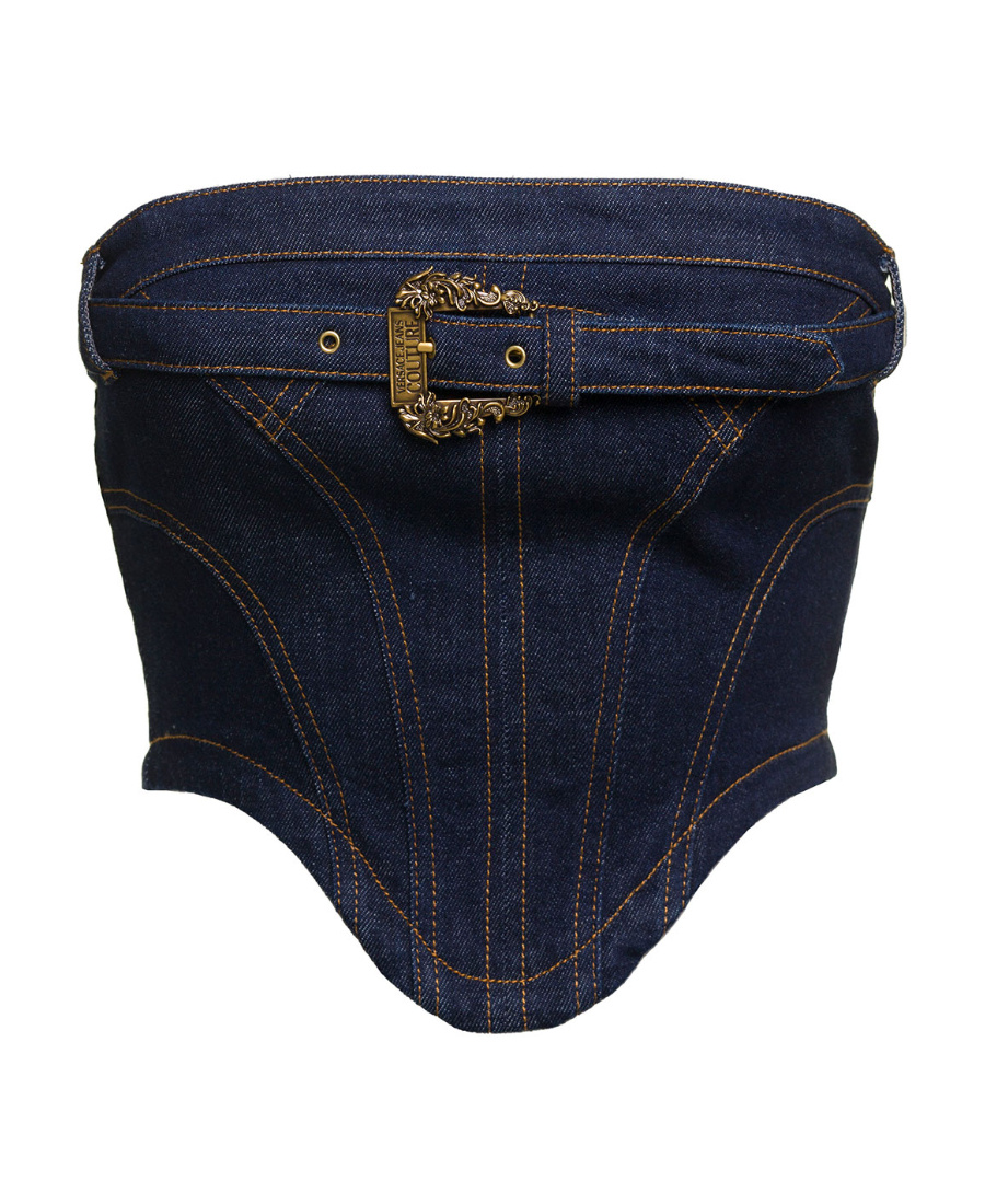 Versace Jeans Thin Shoulder Strap In Black