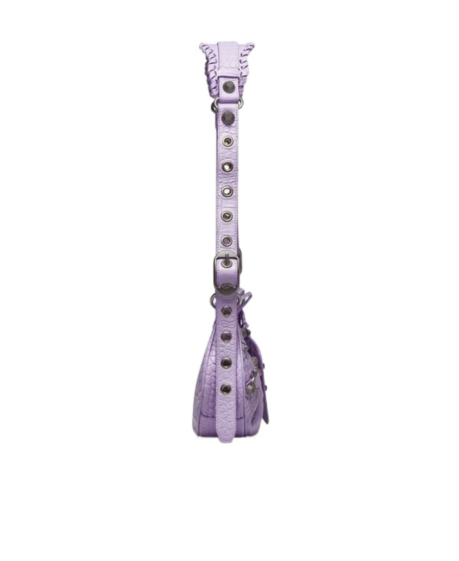 Balenciaga Le Cagole Xs Shoulder Bag In Purple