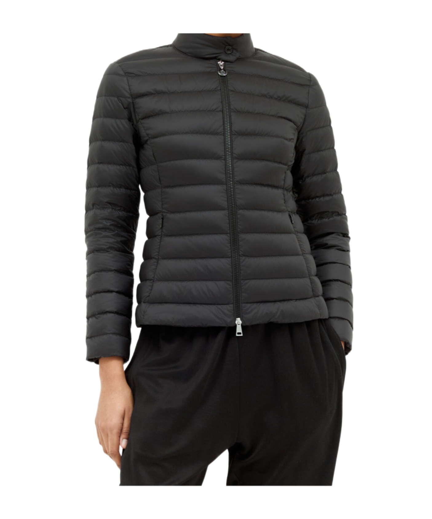 Shop Moncler Igelle Short Down Jacket In Black