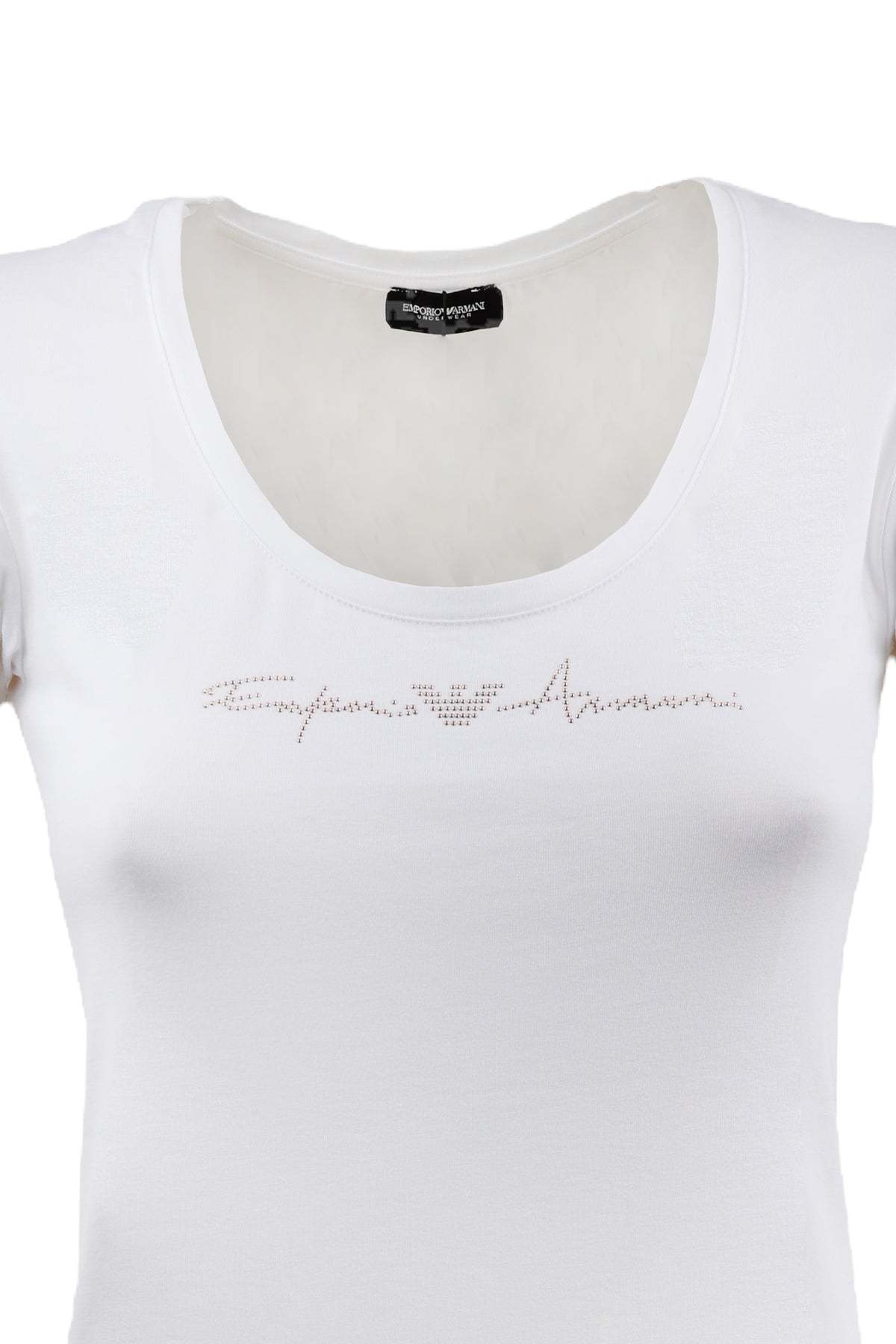 Emporio Armani Short-sleeved T-shirt In White