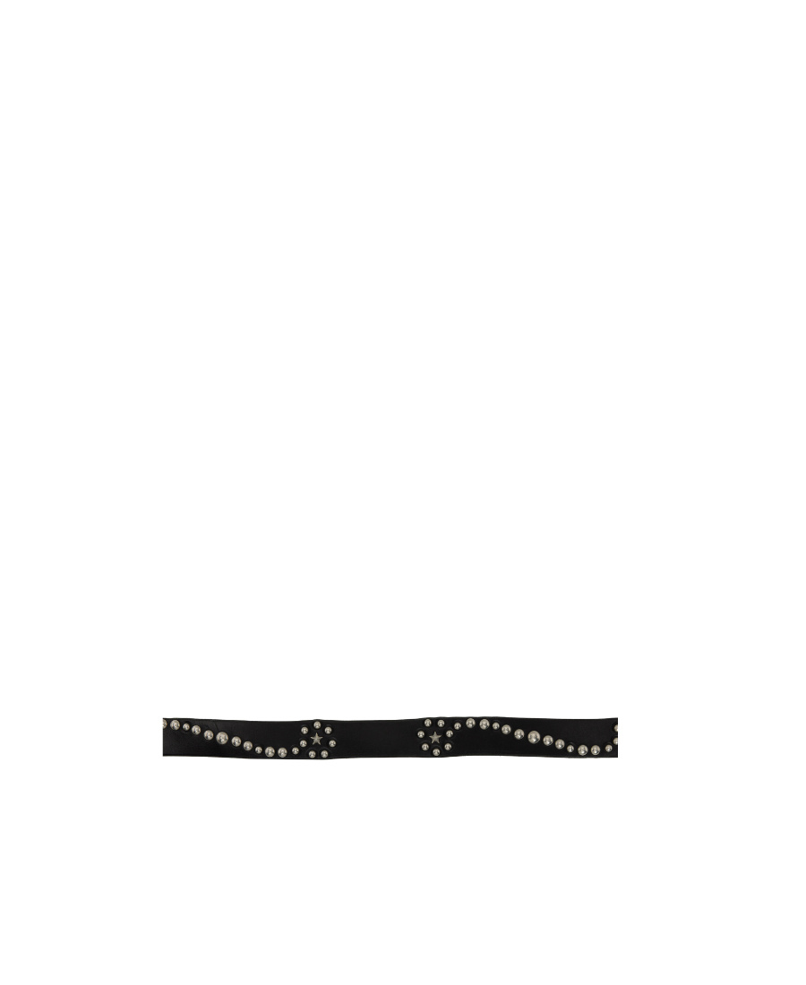 Our Legacy Stud-embellished Leather Belt In Black