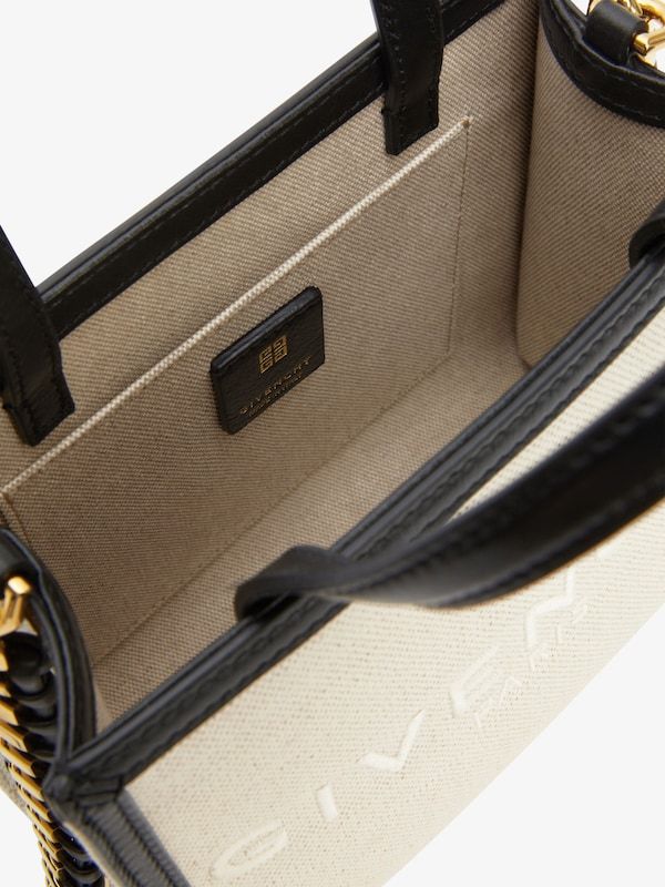 Givenchy G-tote Mini Bag In Nude