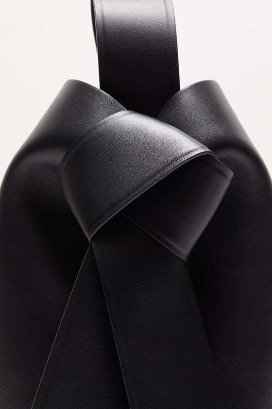Acne Studios Musubi Midi Shoulder Bag In Black