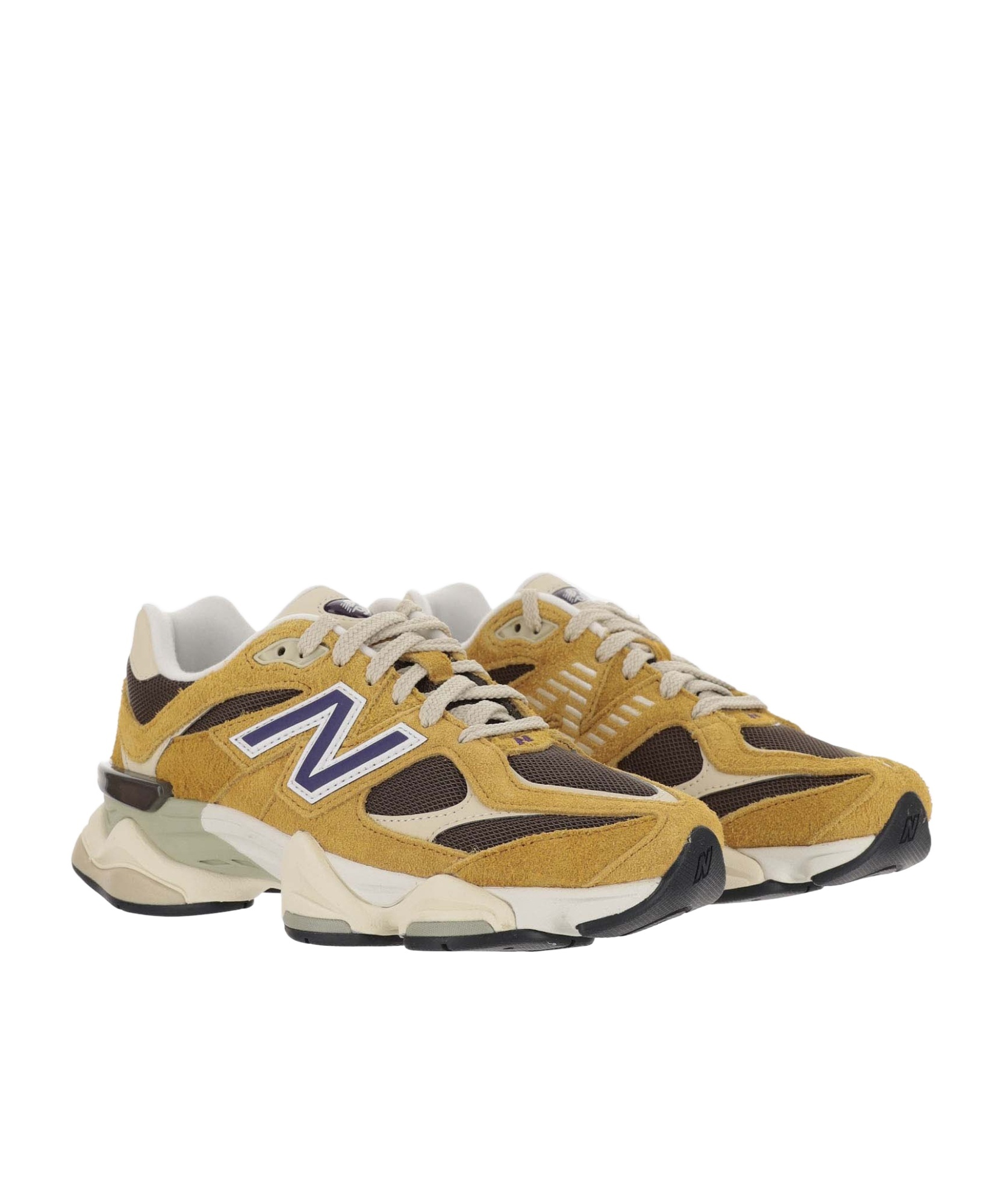 Shop New Balance 9060 Lace-up Sneakers In Nude