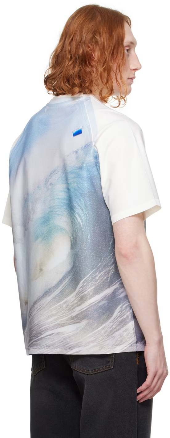 Ader Error Printed T-shirt In White