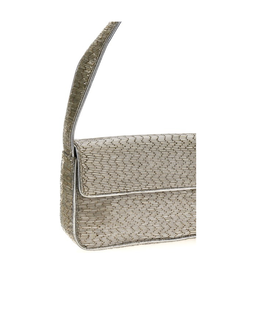 Staud Flip Shoulder Bag In Green