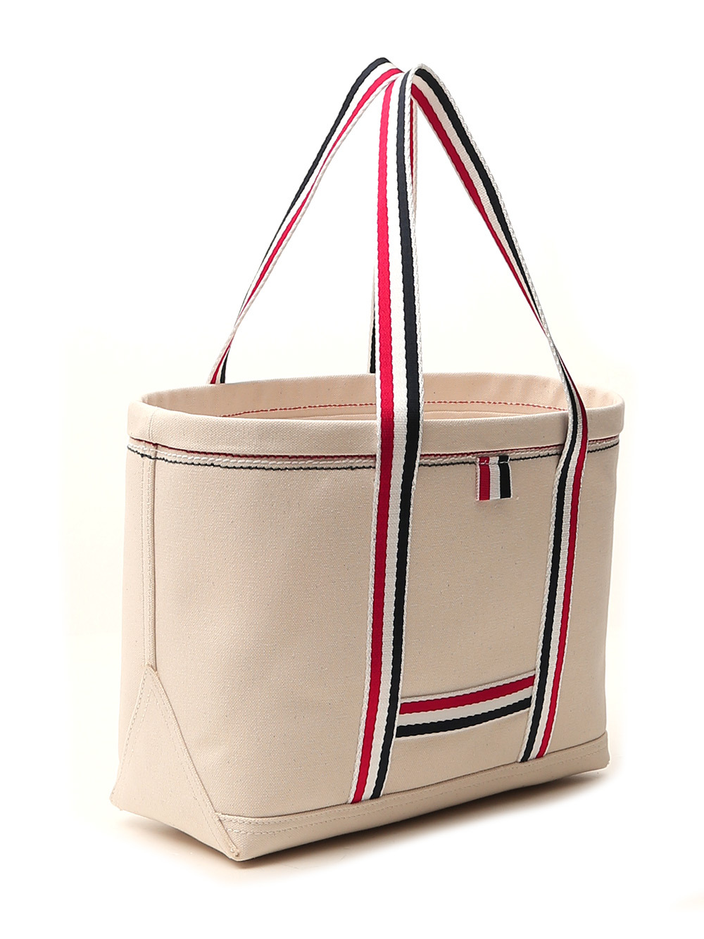 Thom Browne Small Tool Tote Bag In Nude