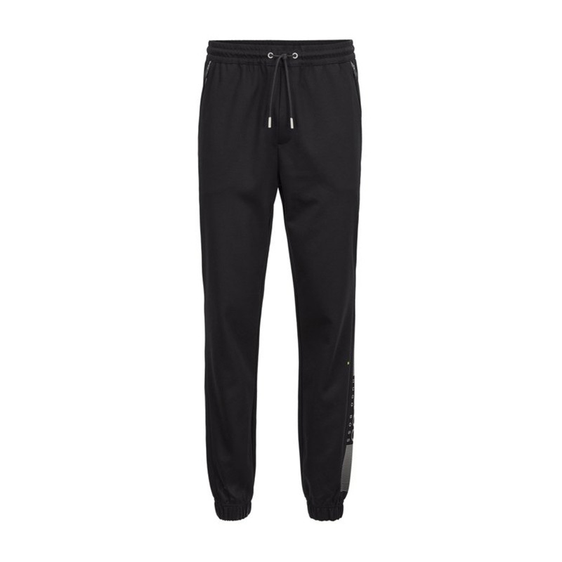 Shop Hugo Boss Logo Sweatpants In Black