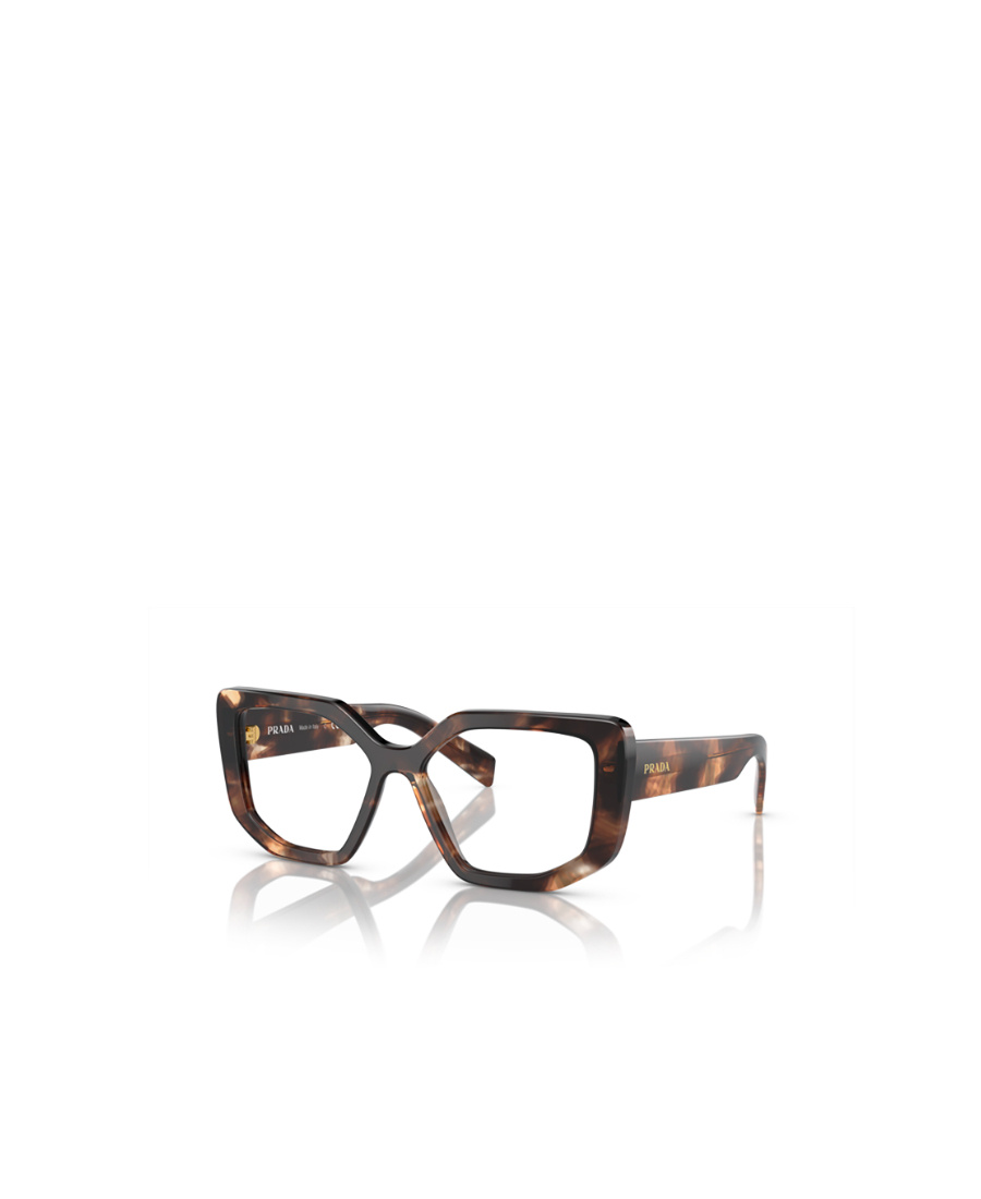 Prada Logo-print Cat Eye-frame Glasses In Multicolor