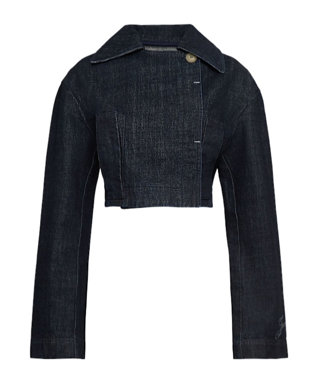 Jacquemus Lapel Long Sleeve Casual Jacket