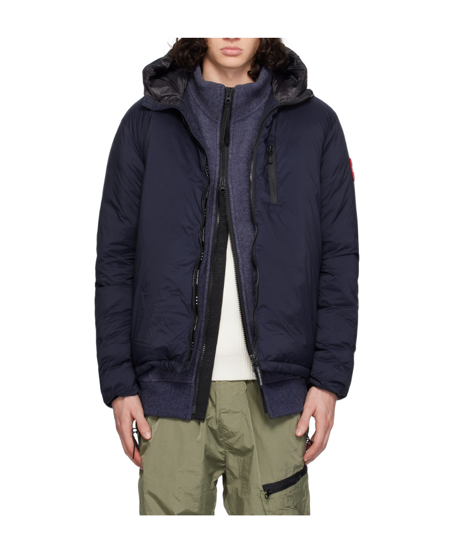 Canada Goose Lodge Packable 750 Fill Power Down Jacket In Black