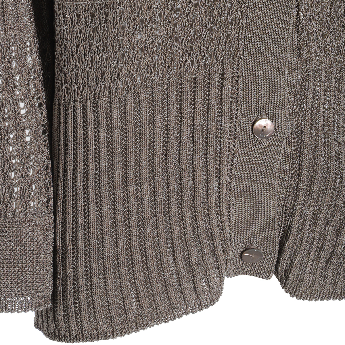 Max Mara Long-sleeved Sweater In Gray