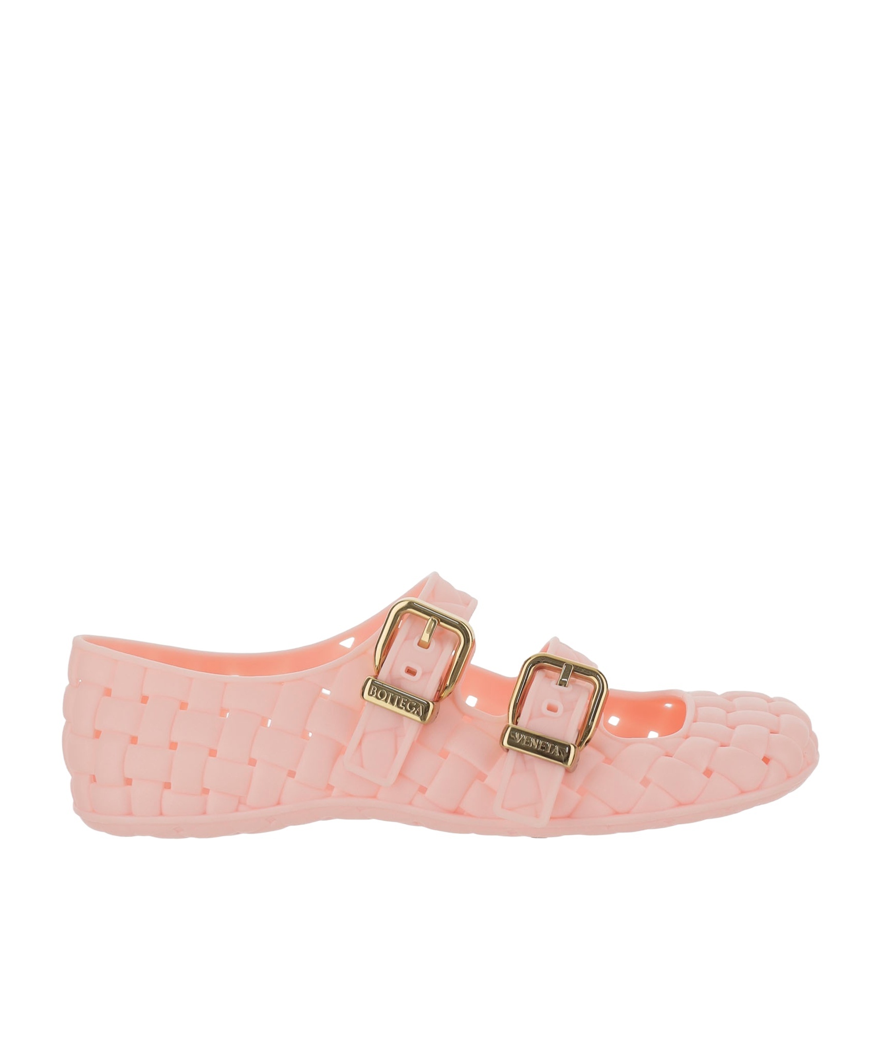 Bottega Veneta Ballerine Mary-jane Amy In Nude
