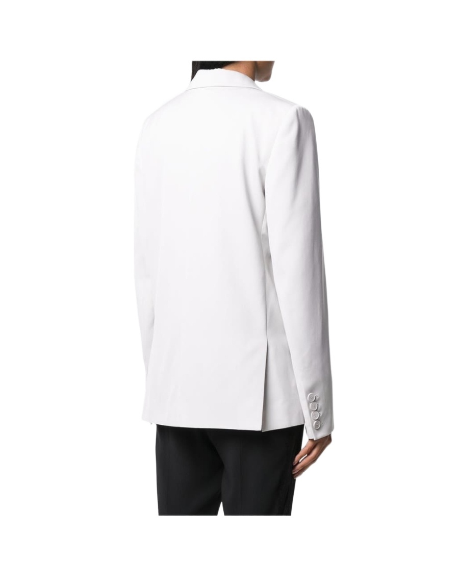 Stella Mccartney Peak-lapel Single-breasted Blazer In White
