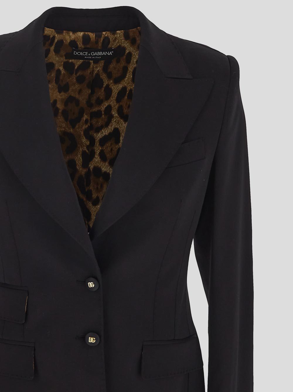 Shop Dolce & Gabbana Single-breasted Blazer In Black