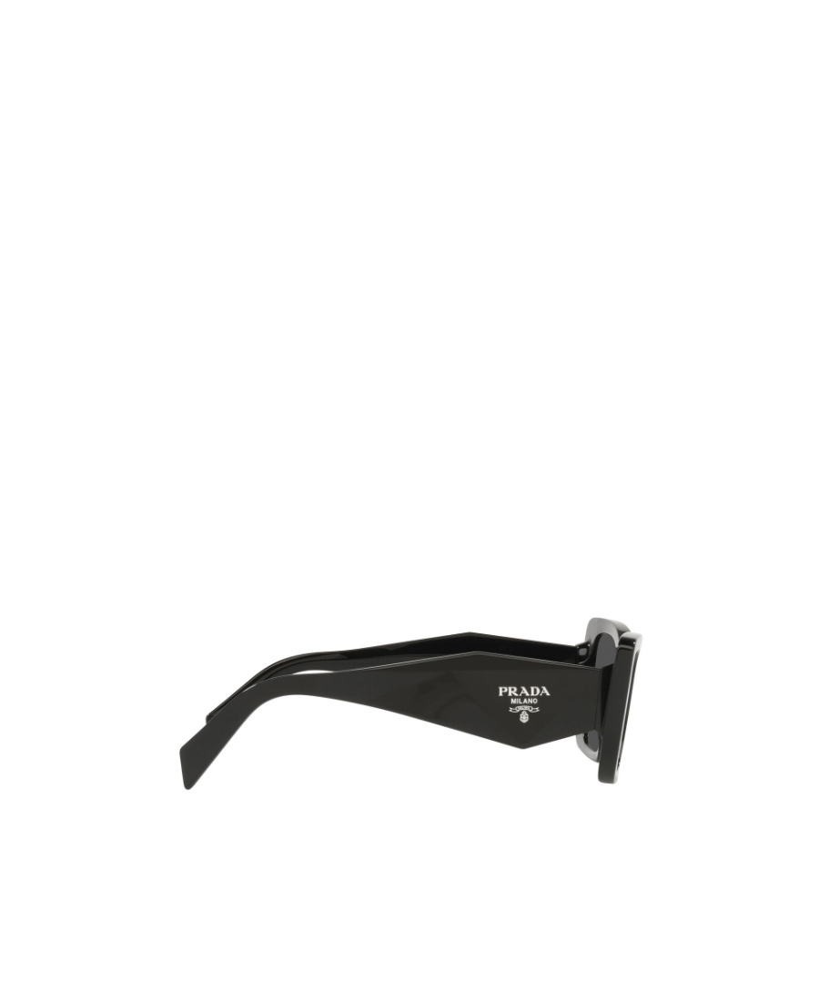 Prada Symbole 51mm Rectangular Sunglasses In Black