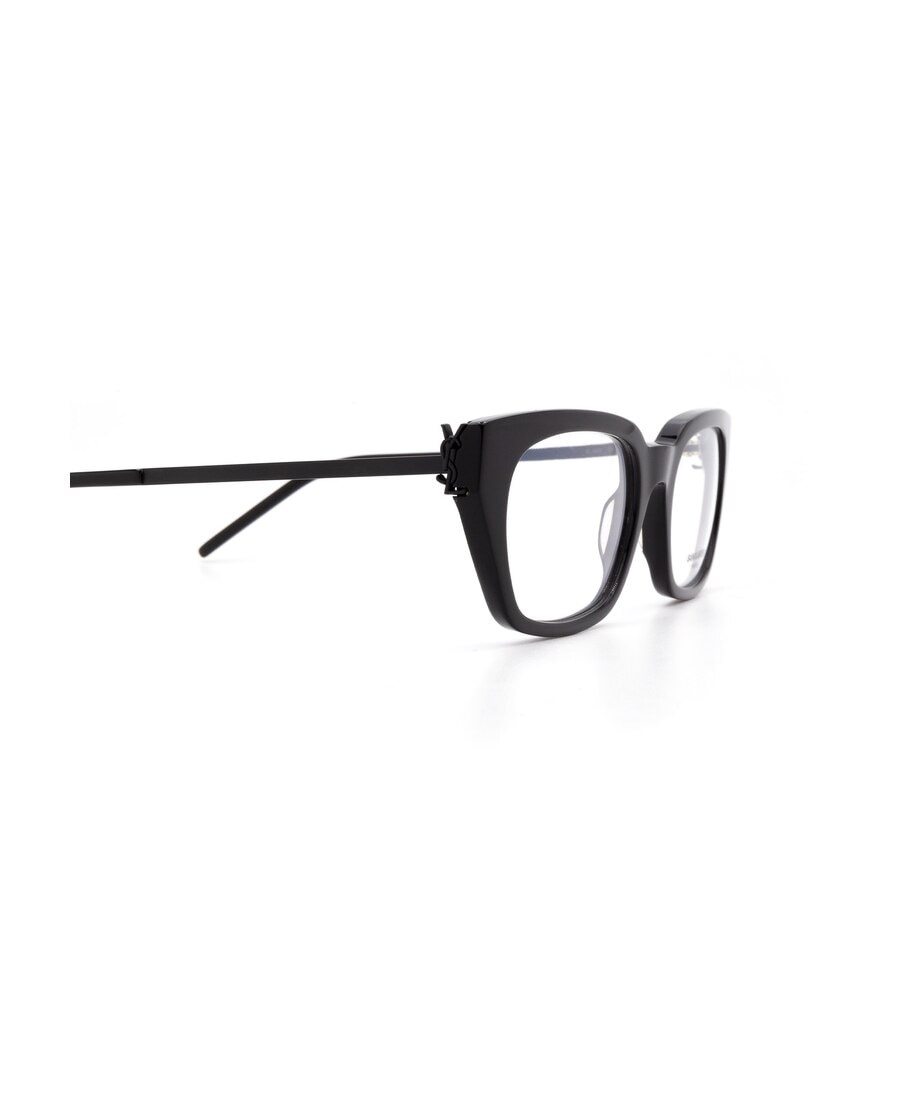 Saint Laurent Logo Flat Mirror In White