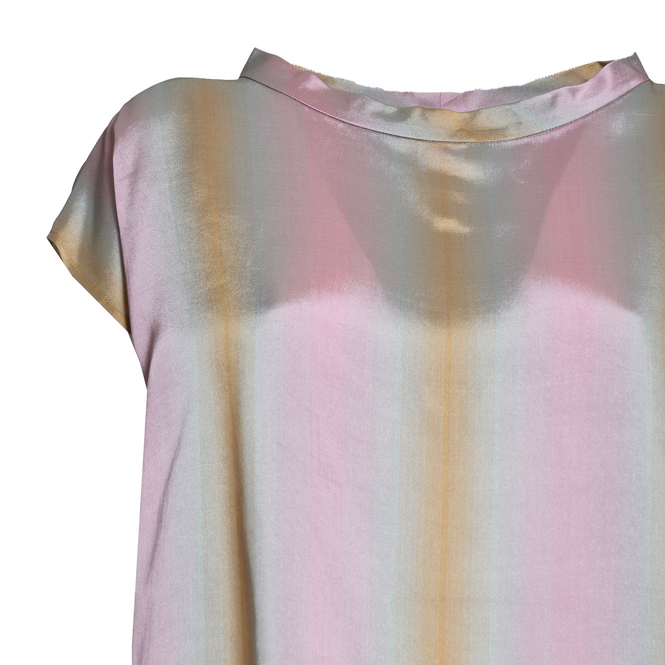 Aspesi Round-neck Blouse In Pink