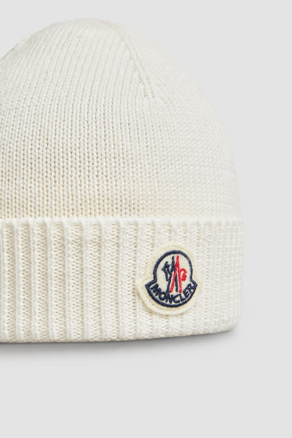 Moncler Rimless Cap In White