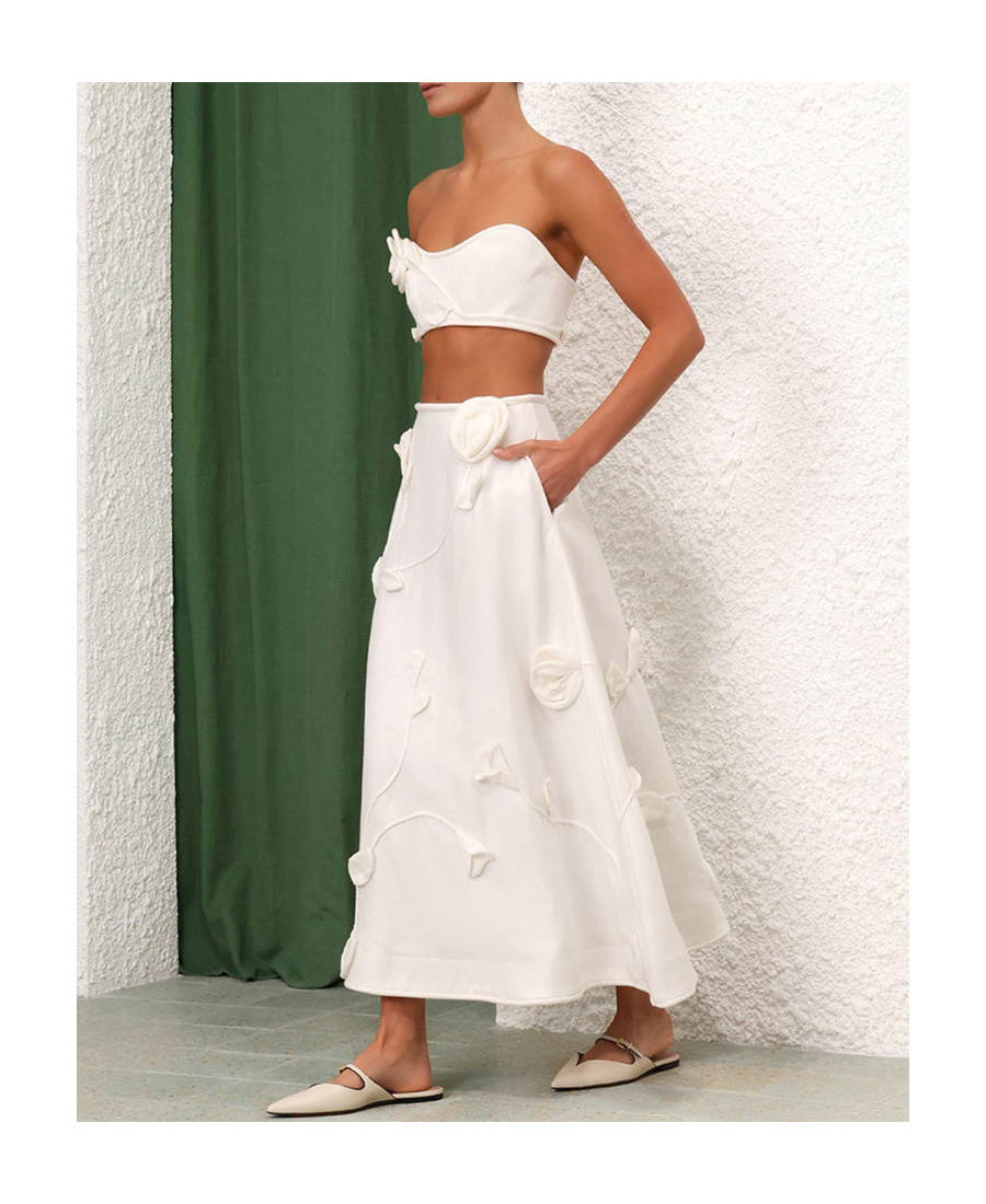 Zimmermann Matchmaker Rose Top In White