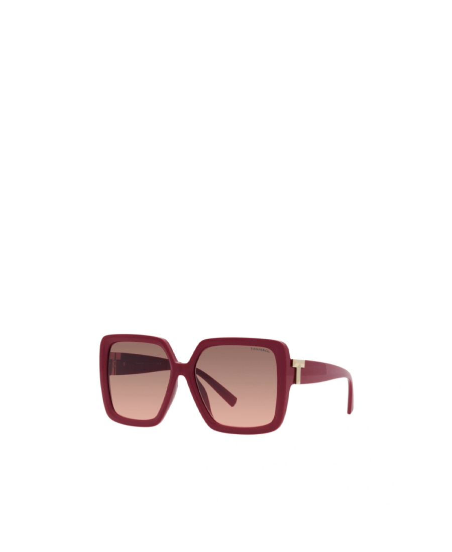 Tiffany & Co Logo Logo Sunglasses In Red