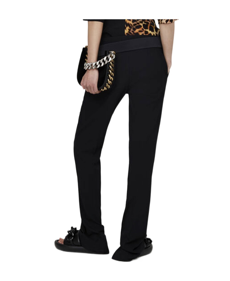 Stella Mccartney Twill Tailored Dinner Trousers In Black