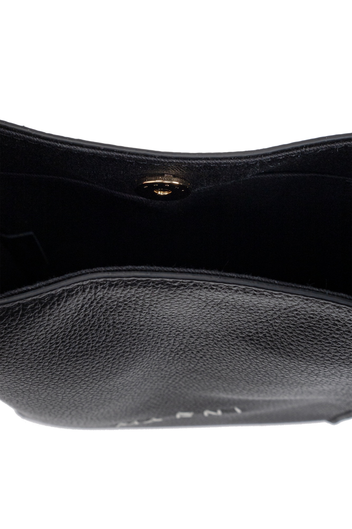 Marni North Nano Shoulder Bag In Black