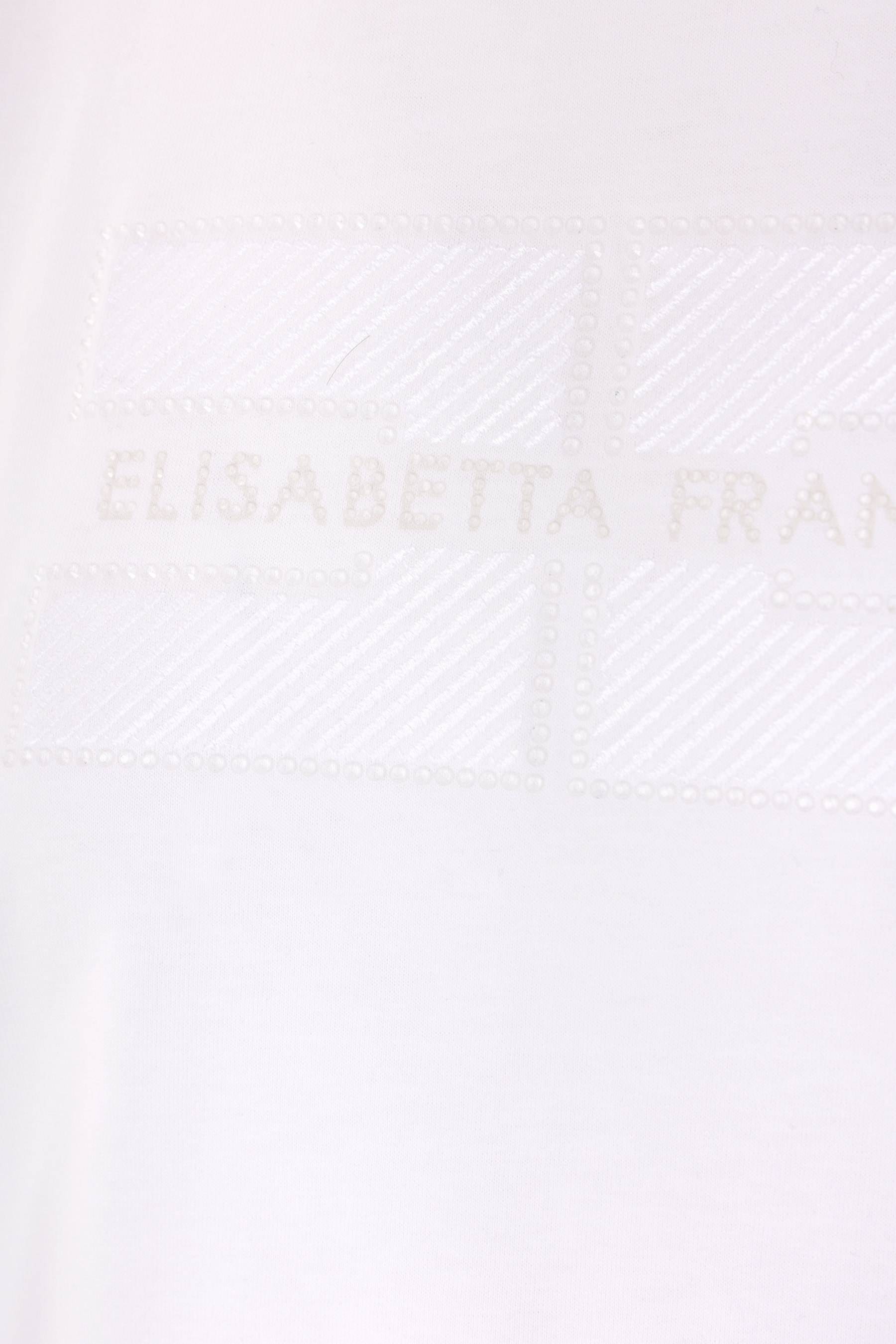 Elisabetta Franchi T-shirt In White