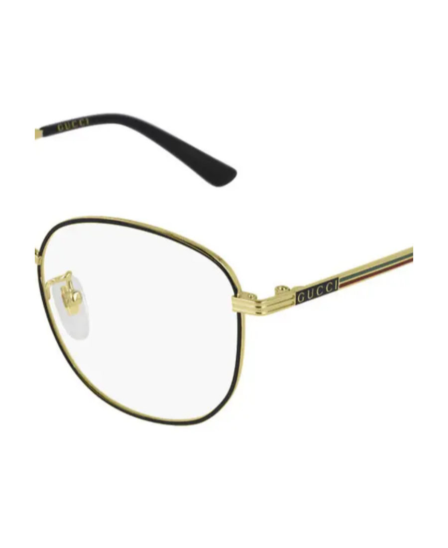 Gucci Eyewear Round Frame Glasses In White