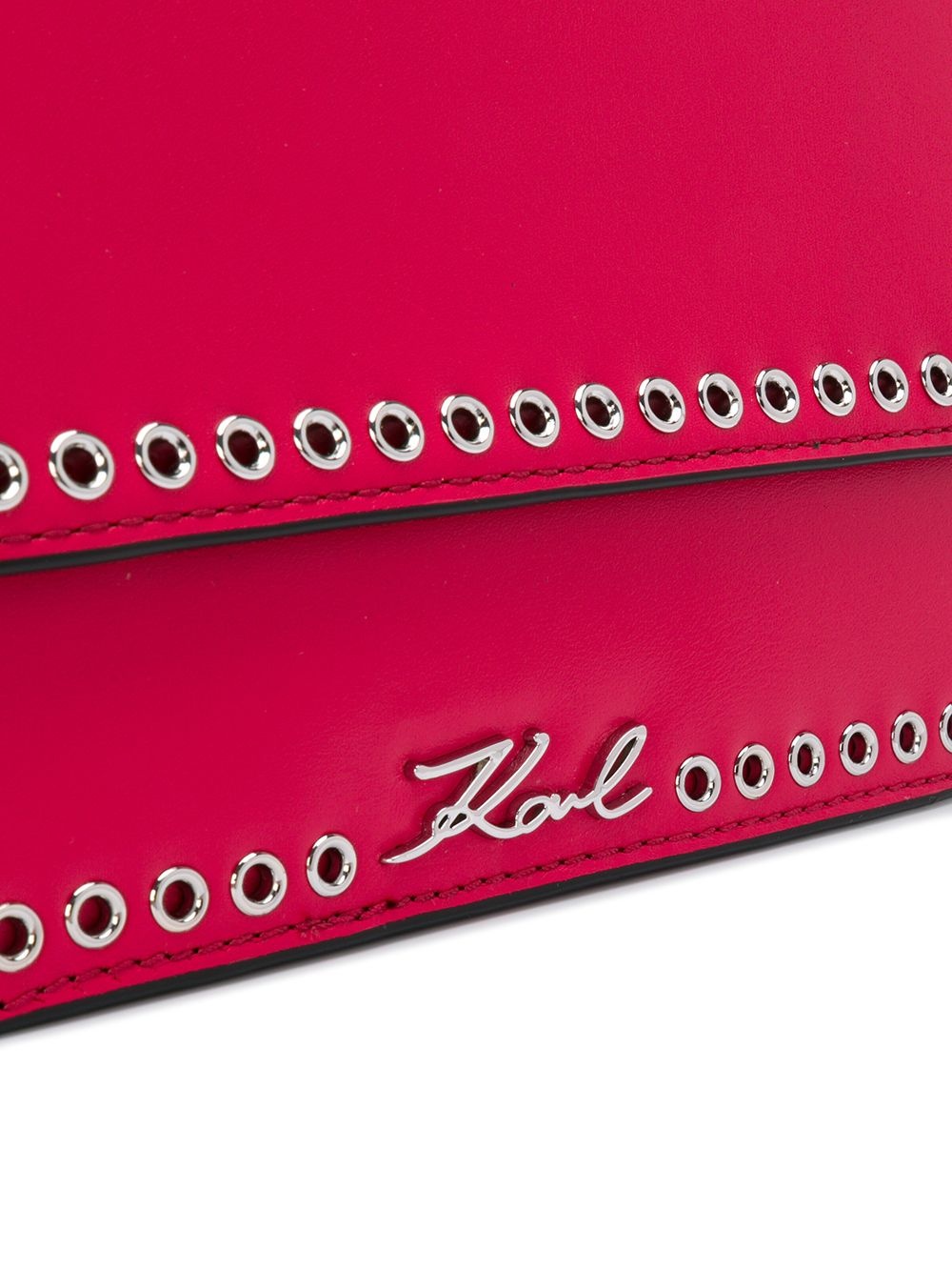 Karl Lagerfeld Choupette Shoulder Bag In Red