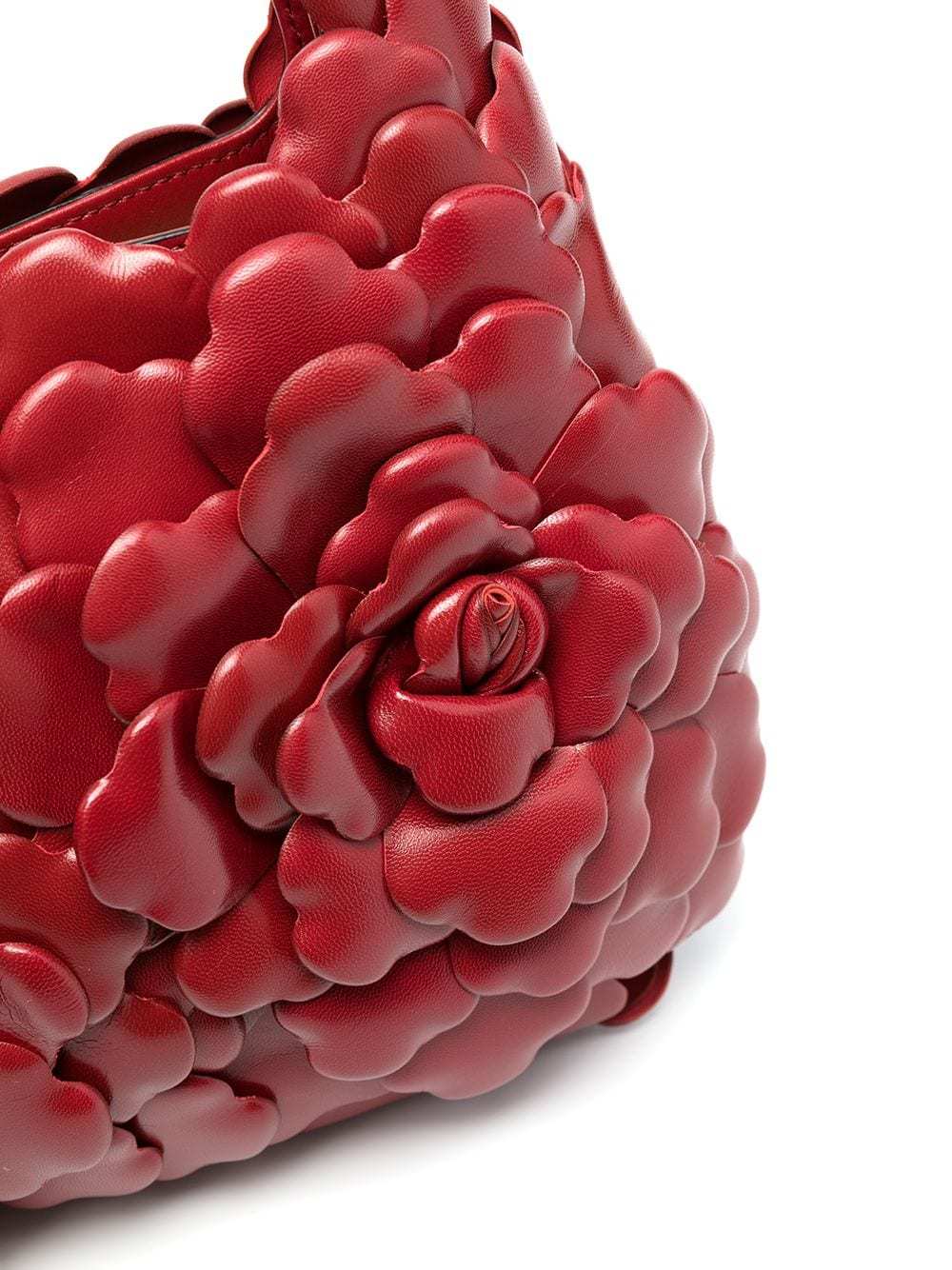 Valentino Small 03 Rose Edition Tote In Red