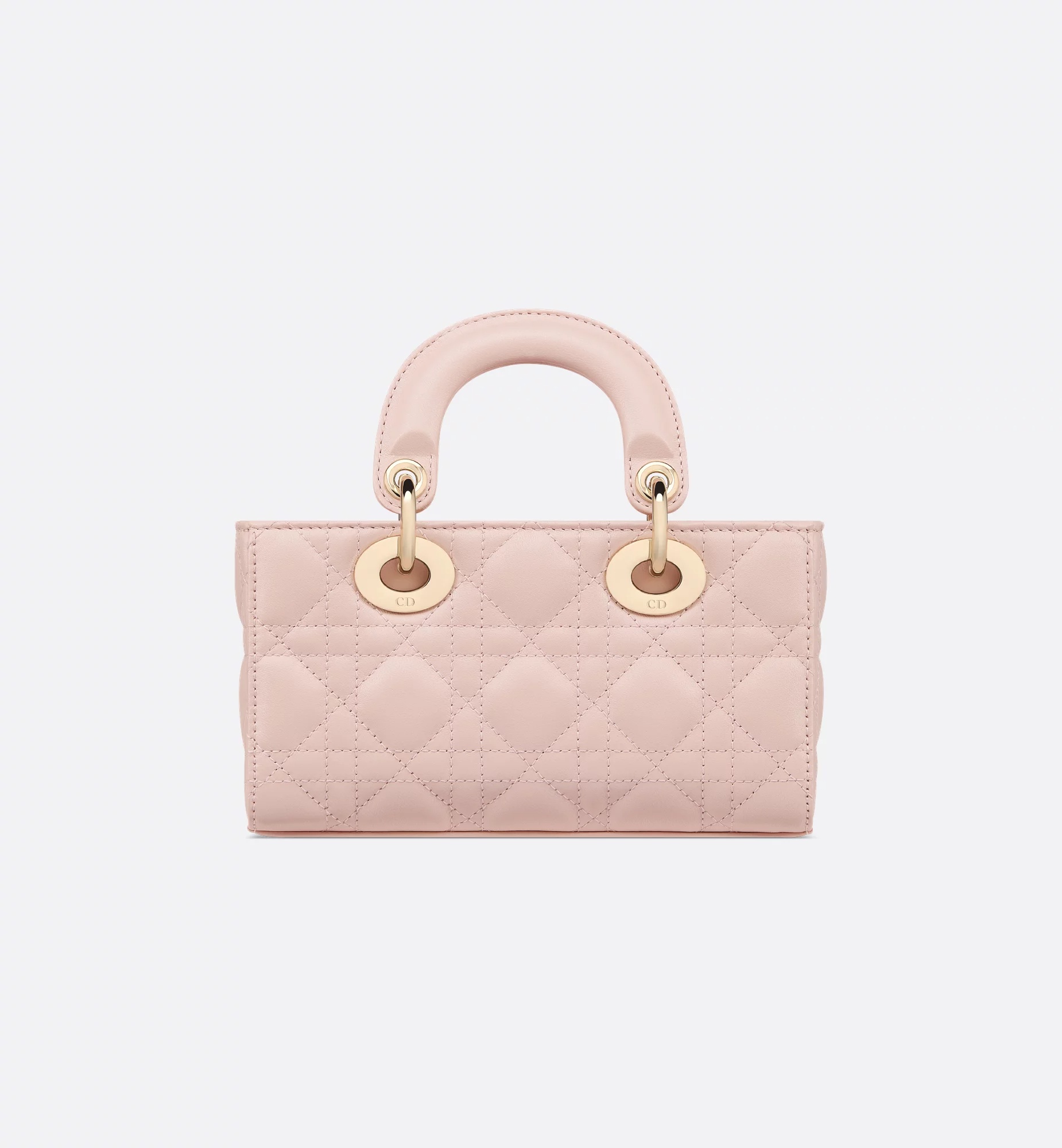 Dior Mini Lady D-joy Bag In Pink