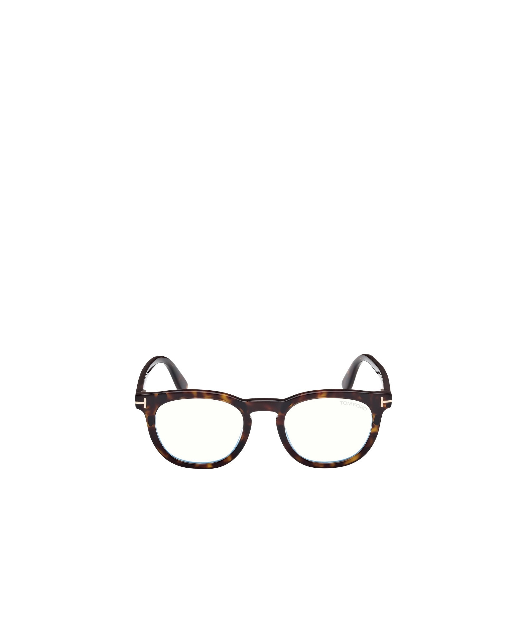 Tom Ford Eyewear Pantos-frame Clip-on Glasses In White