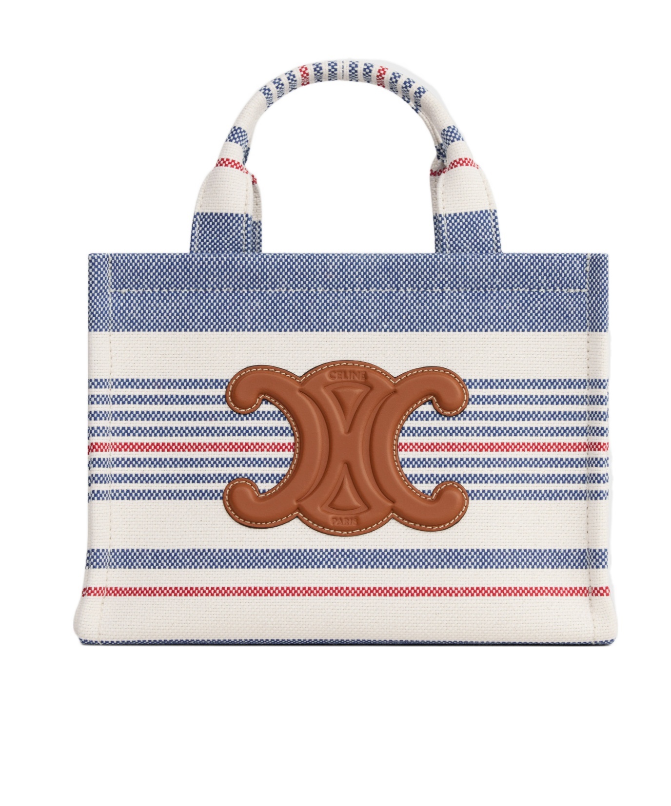 Celine Small Cabas Thais Shoulder Bag In White
