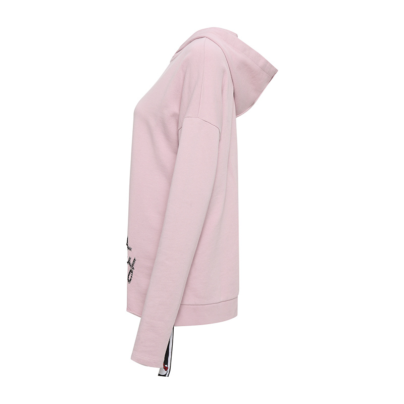 Pinko X Hello Kitty Logo Hooded Sweater In Pink