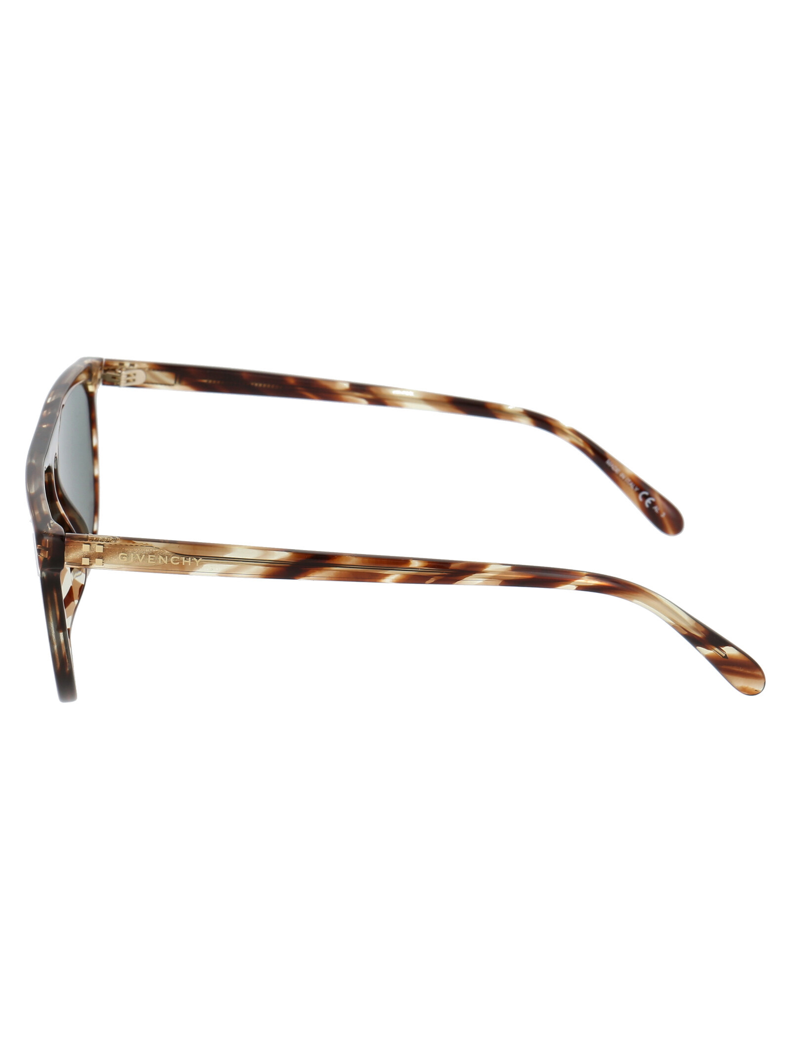 Givenchy Green Rectangular Ladies Sunglasses Gv 7145/s Ex4 57 14 145 In Green