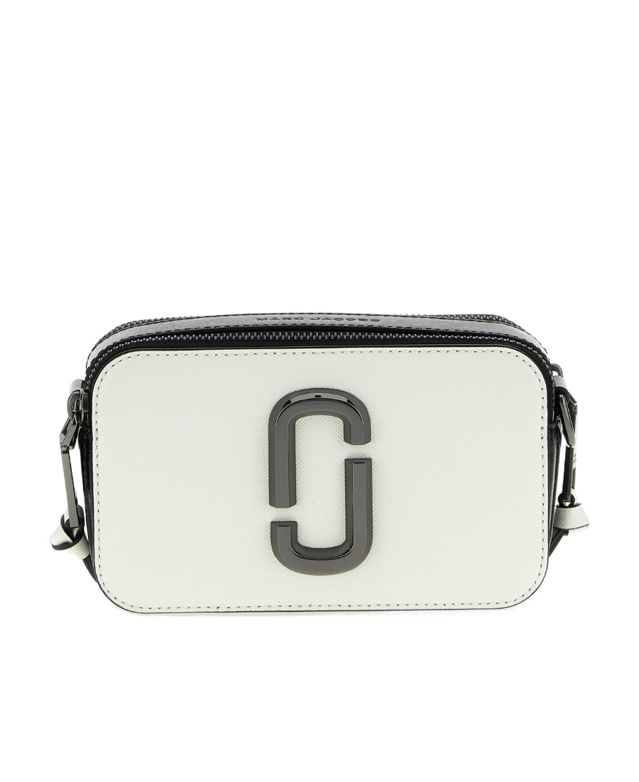 Marc Jacobs The Snapshot Crossbody Bag In Silver