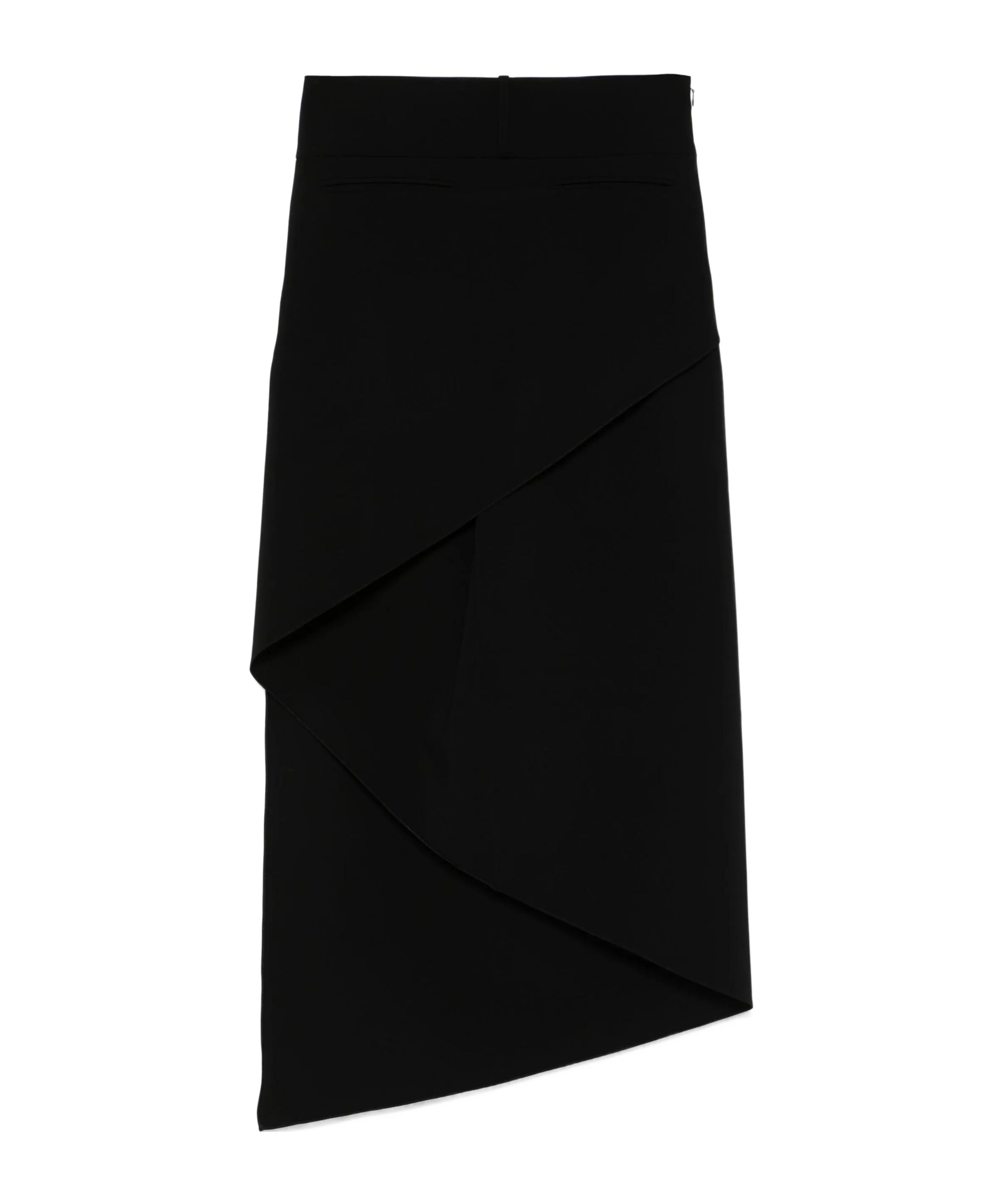 Courrèges Courreges Black Polyester Blend Skirt In Black