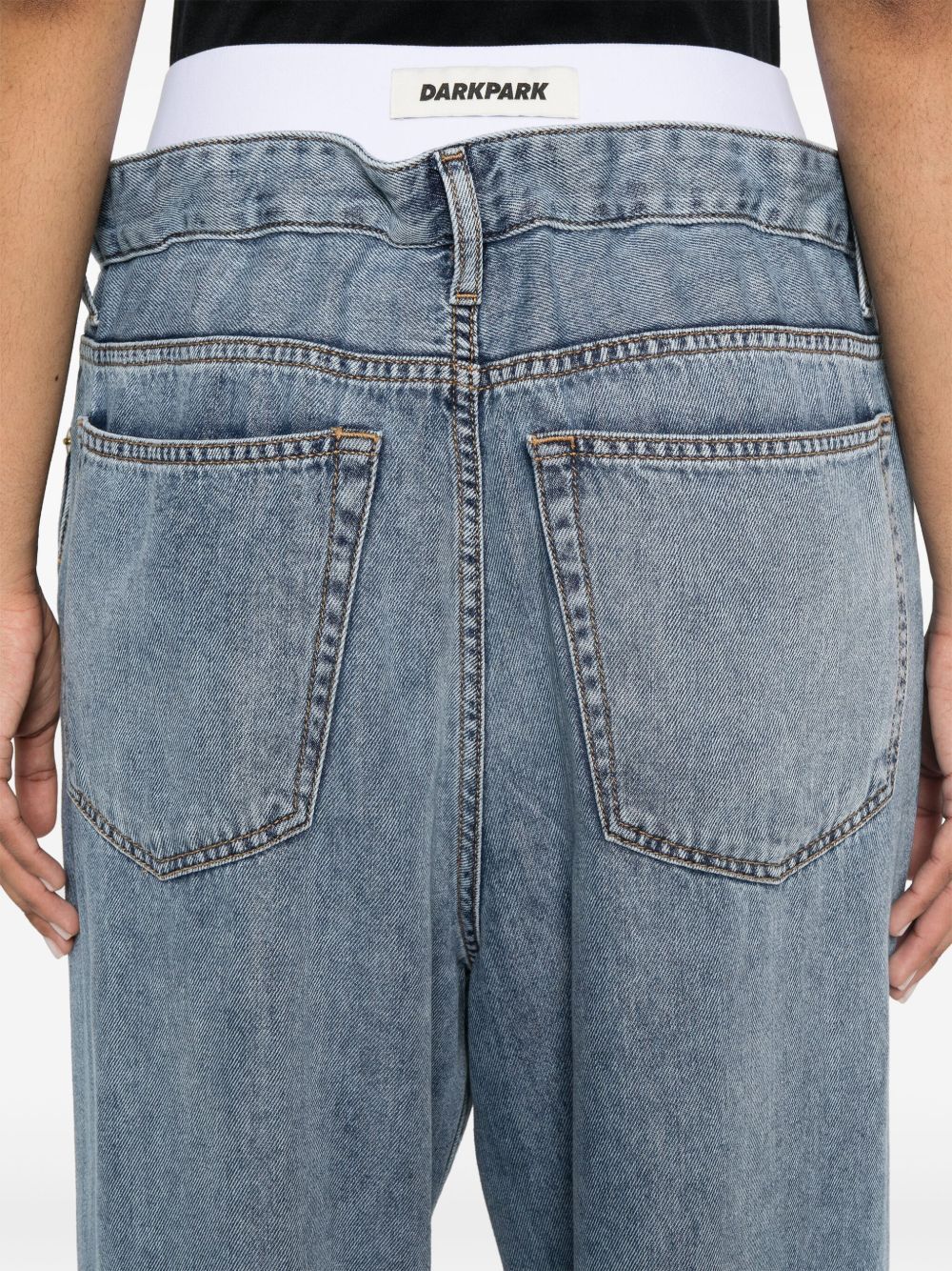 Shop Darkpark Jane Jeans In Light Blue