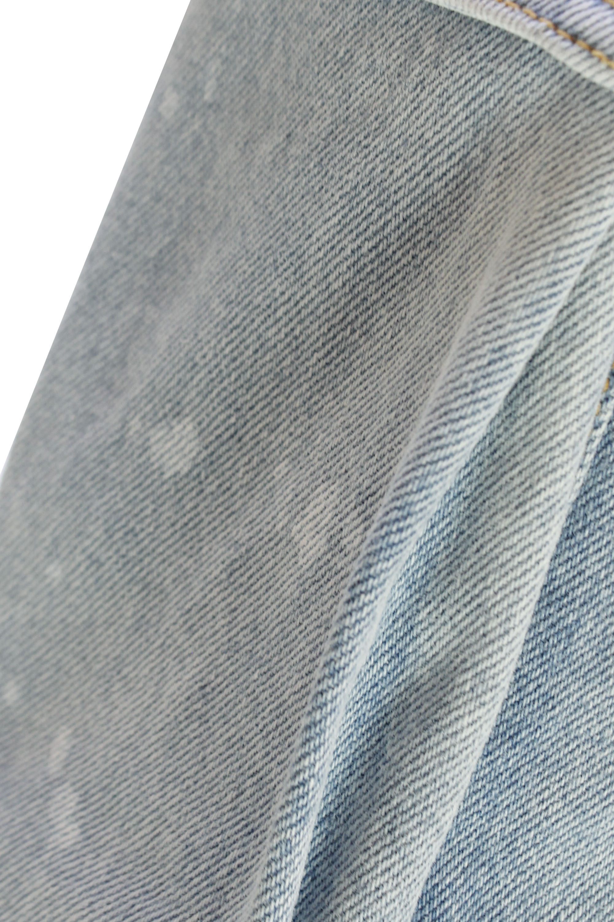 Off-white Asymmetric Denim Miniskirt In Blue