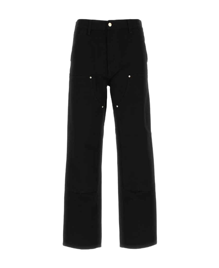 Carhartt Straight Casual Pants In Black
