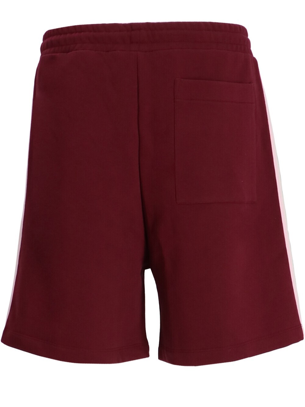 Drôle De Monsieur Drawstring Shorts In Burgundy