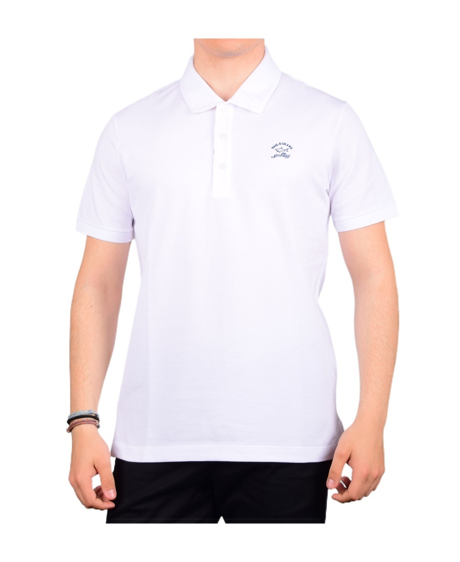 PAUL & SHARK LOGO EMBROIDERED POLO SHIRT