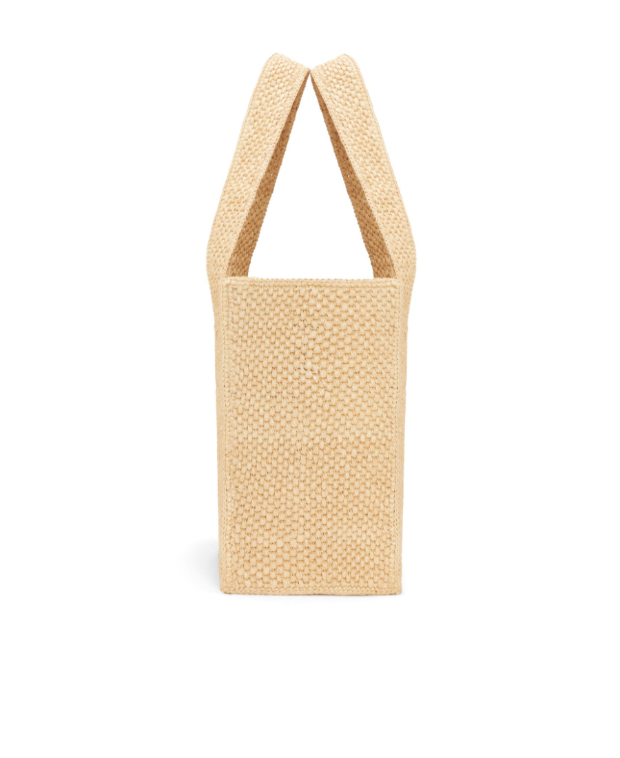Loewe Small Tote Bag With Logo In Nude