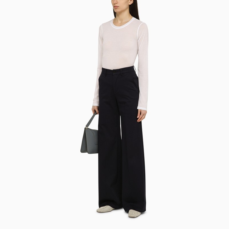 Roberto Collina Translucent Design T-shirt In Pink
