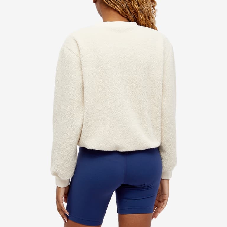 Sporty And Rich Sporty  Rich Sherpa Wellness Crewneck Sweatshirt In Pattern