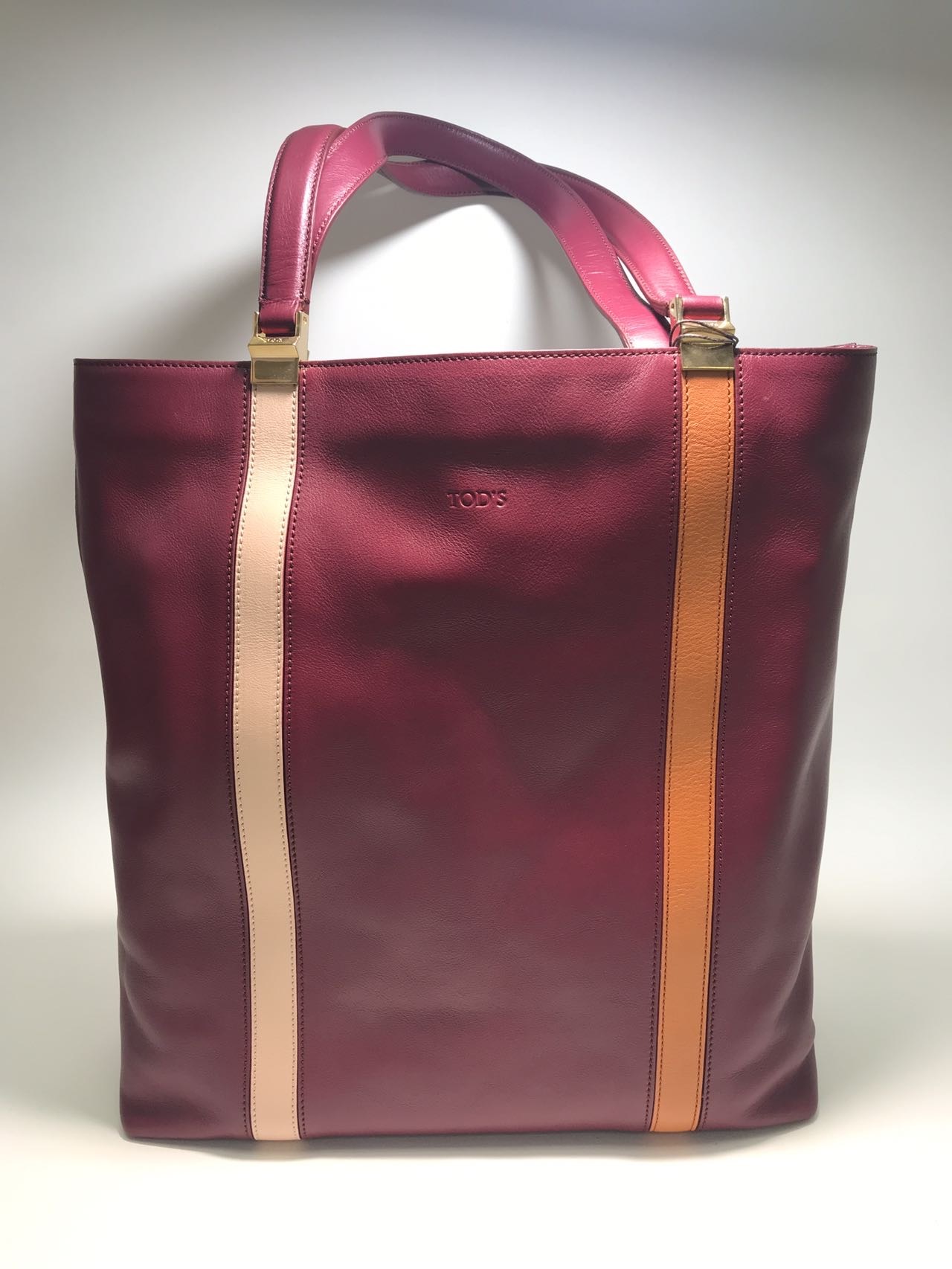 Tod's Rectangular Handbag In Red