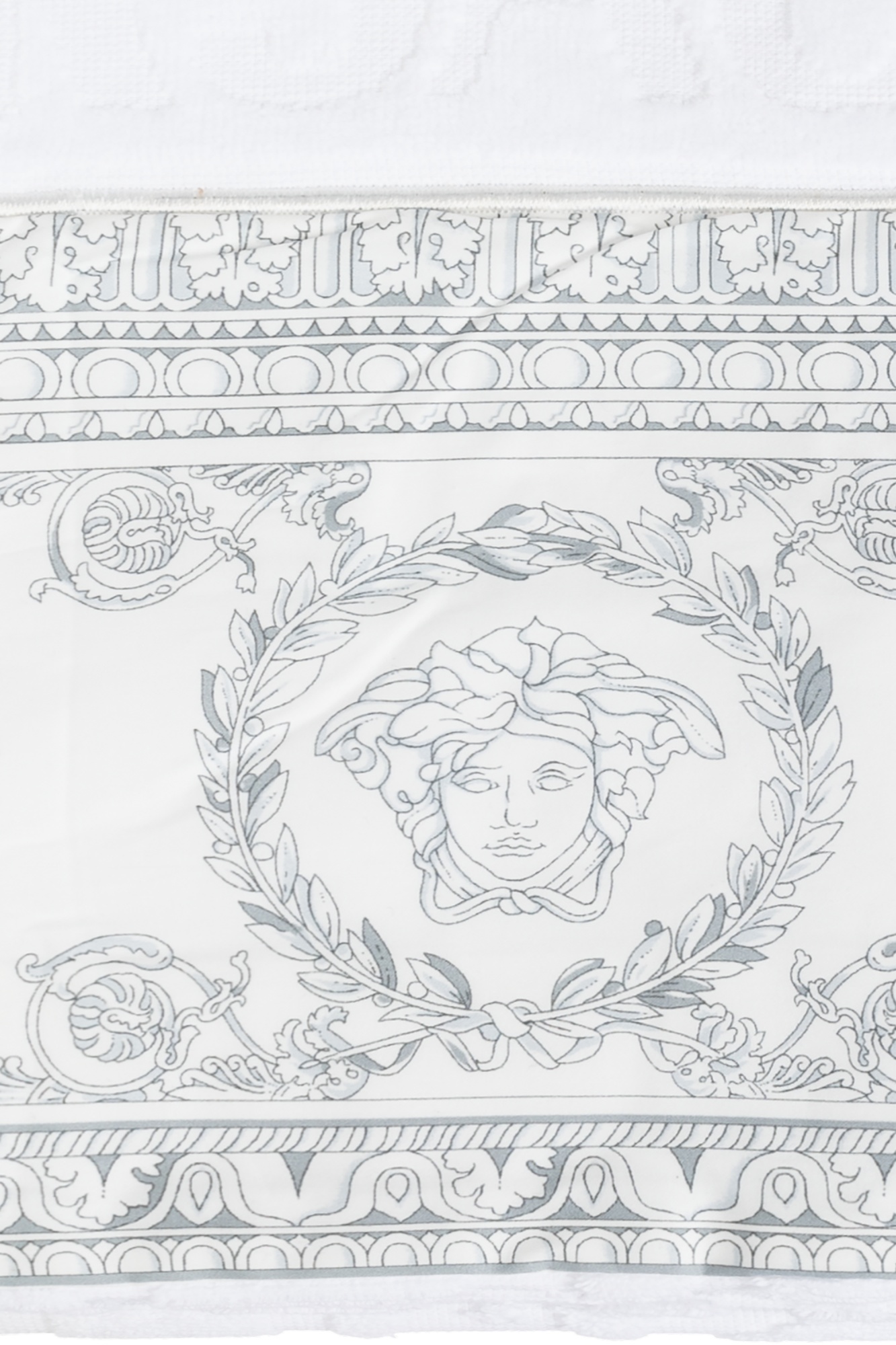 Versace Home Pattern Bath Towel In White