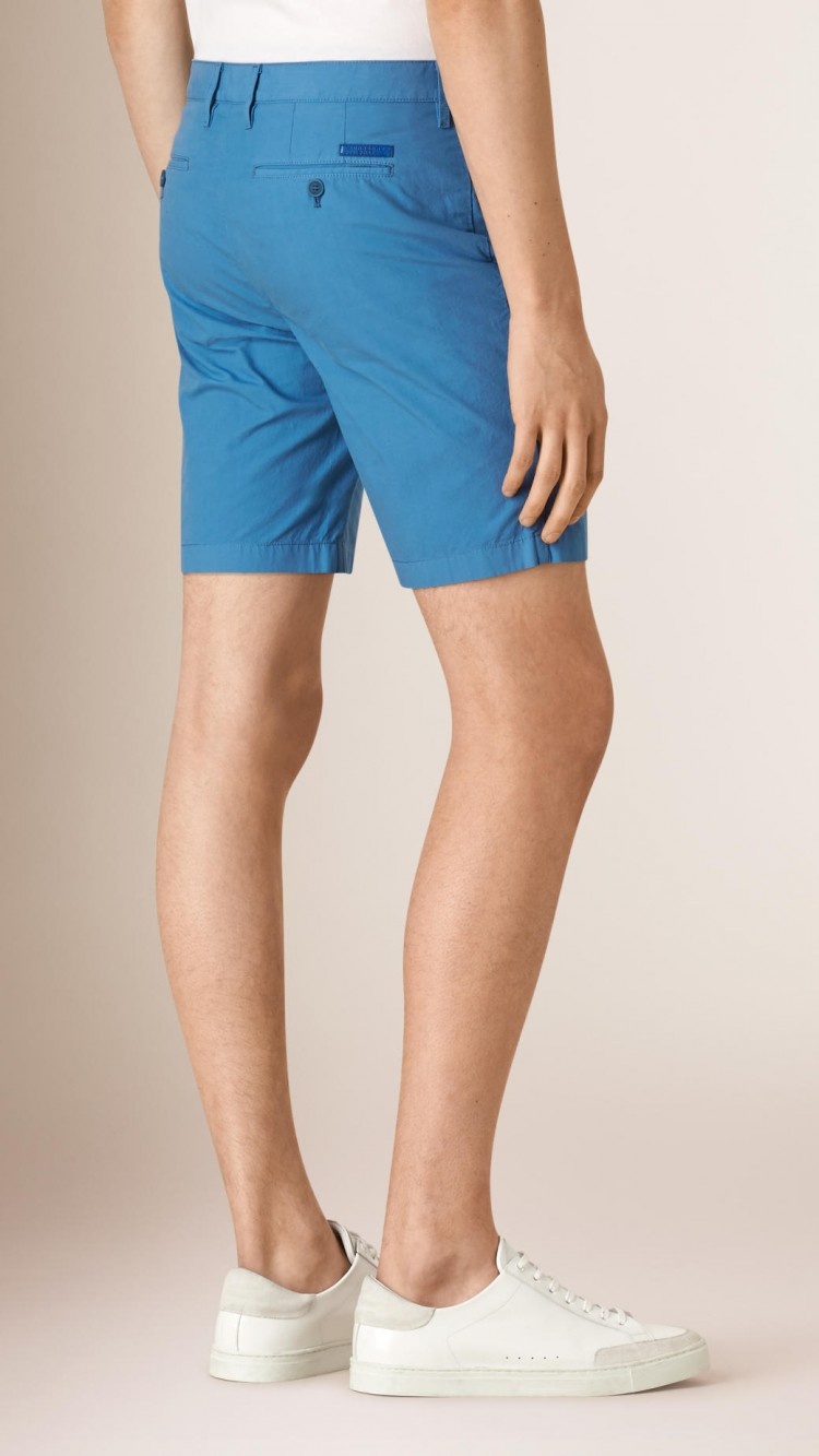BURBERRY STRAIGHT TUBE SLIM SHORTS